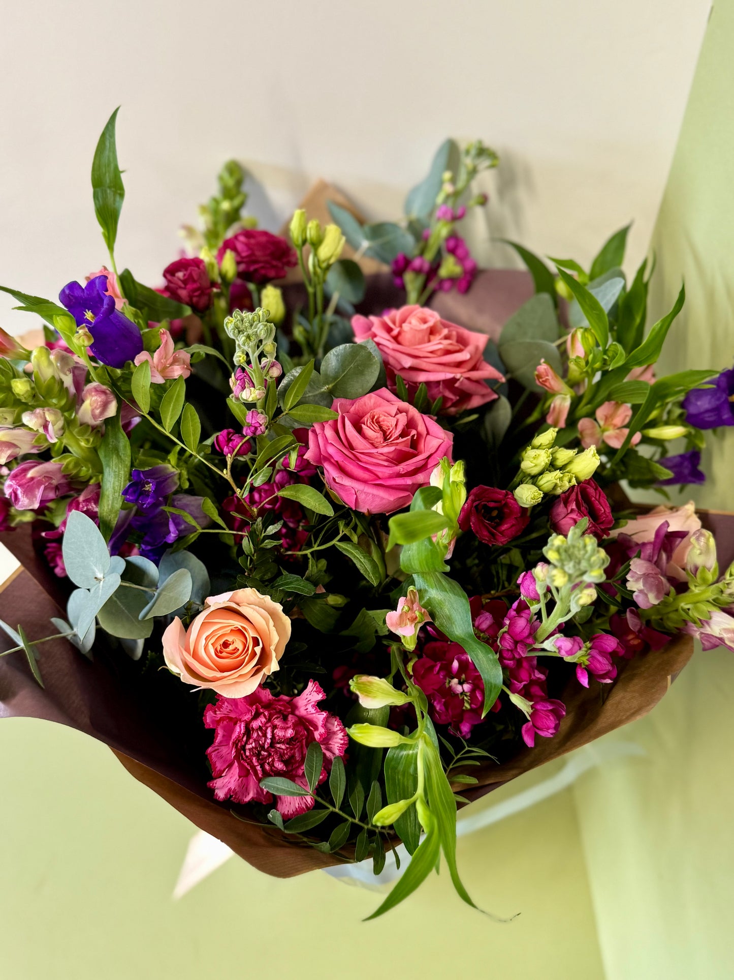 Mothers Day Pinks and Purples Bouquet