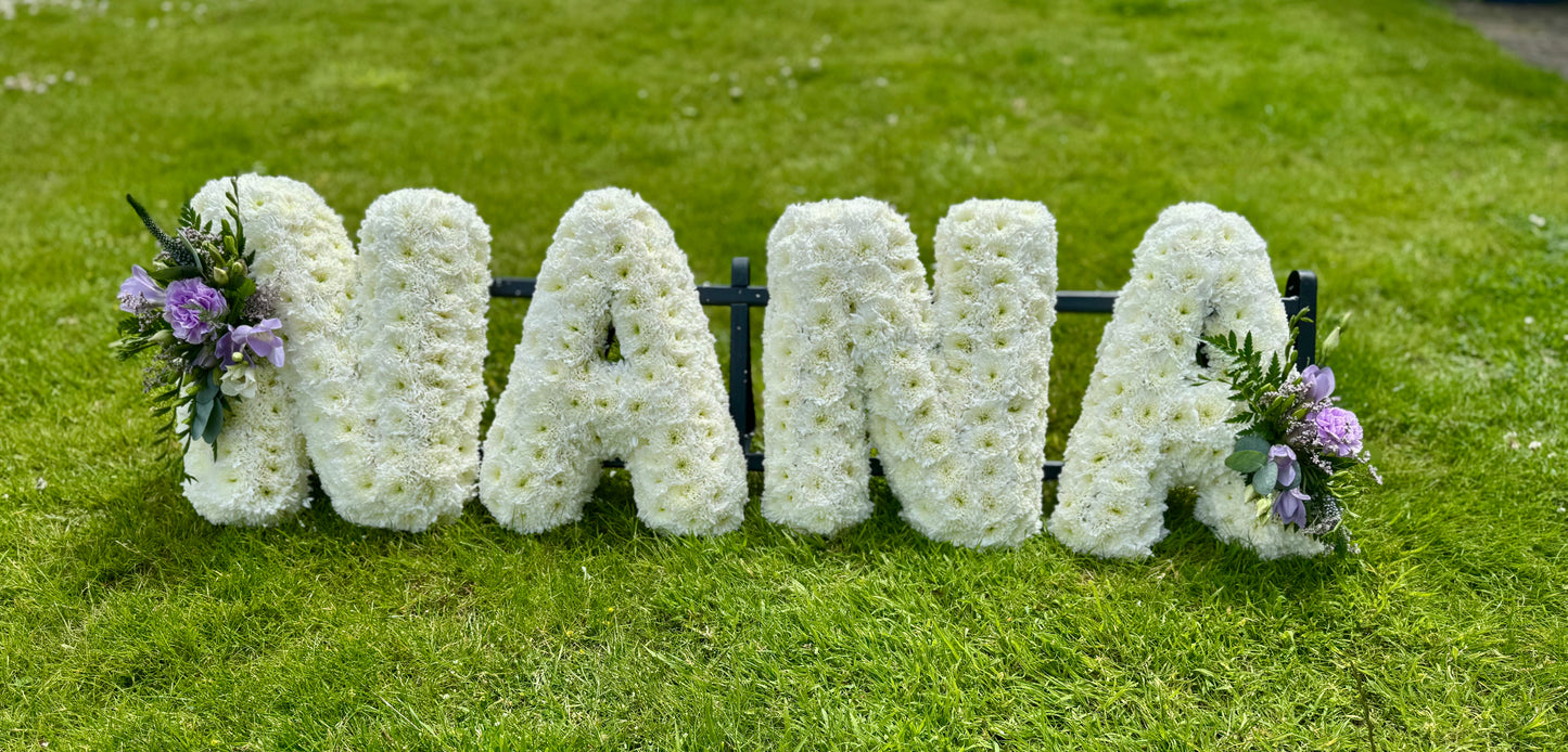 ‘NANA’ ‘GRAN’ ‘PAPA’