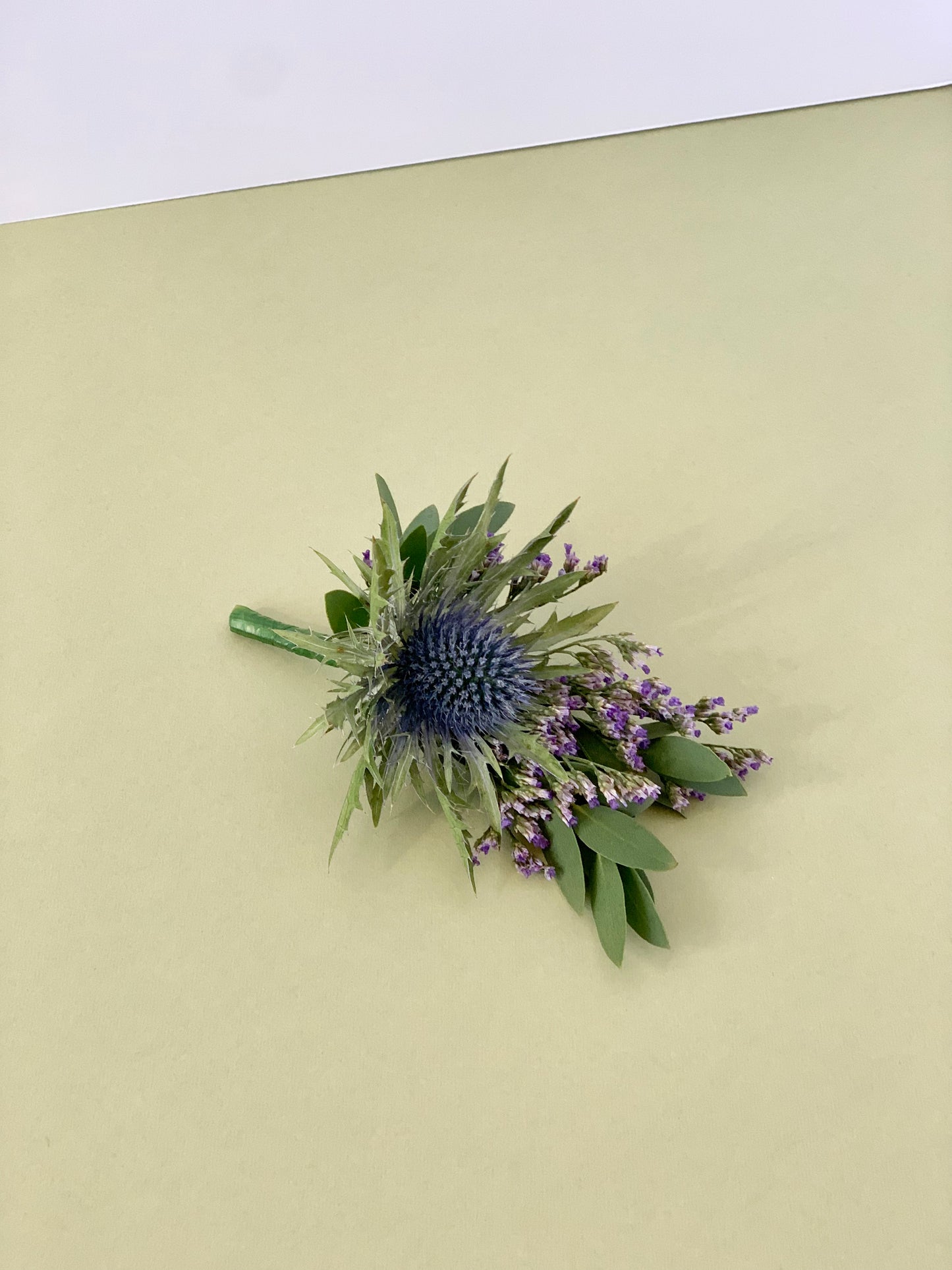 Thistle Buttonhole