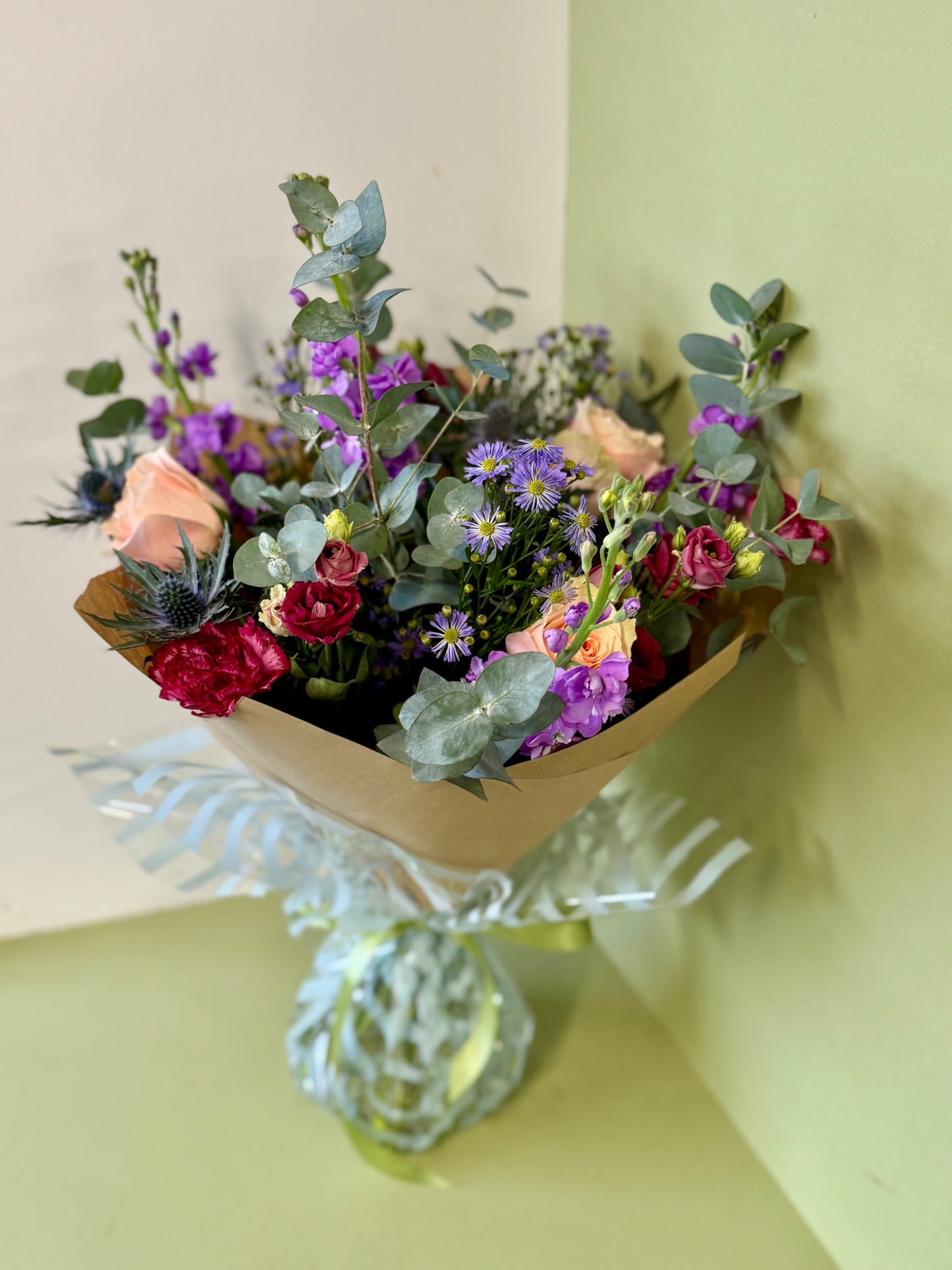 Mothers Day Lilacs and Pinks Bouquet