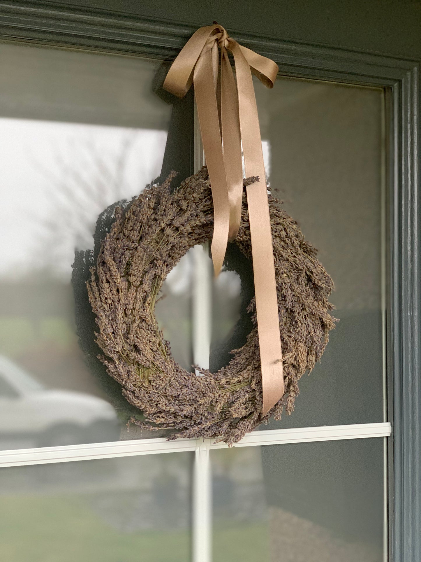 Dried Lavender Wreath