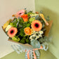 Mothers Day Bouquet of Peach and Orange