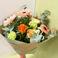 Mothers Day Bouquet of Peach and Orange