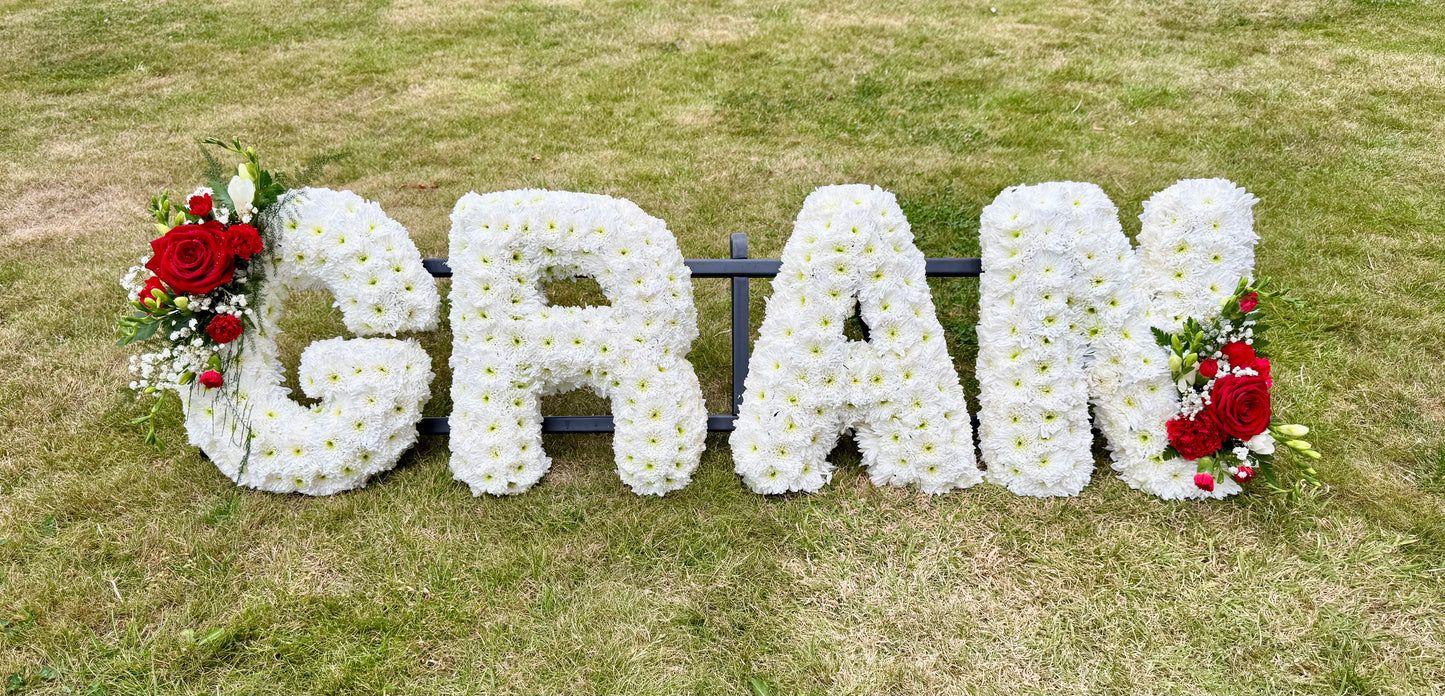 ‘NANA’ ‘GRAN’ ‘PAPA’