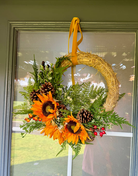 Faux Artificial Wreath