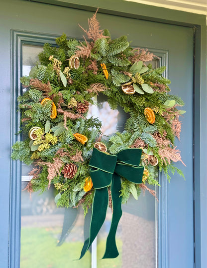 Festive Bronze Wreath