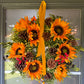 Autumnal wreath