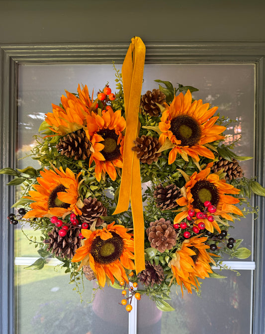 Autumnal wreath