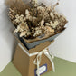 White and Natural Dried Bouquet