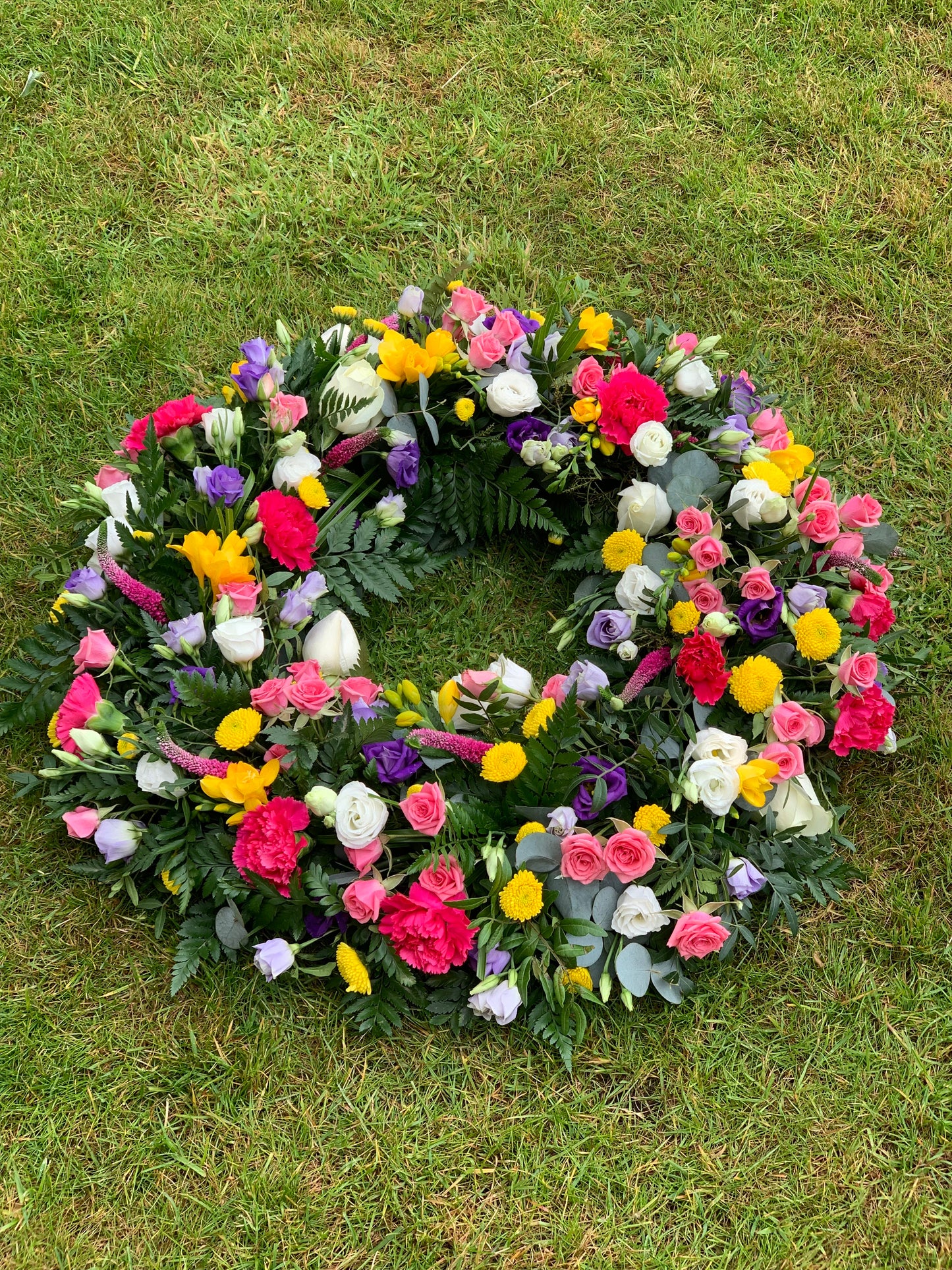 Bright Sympathy Wreath