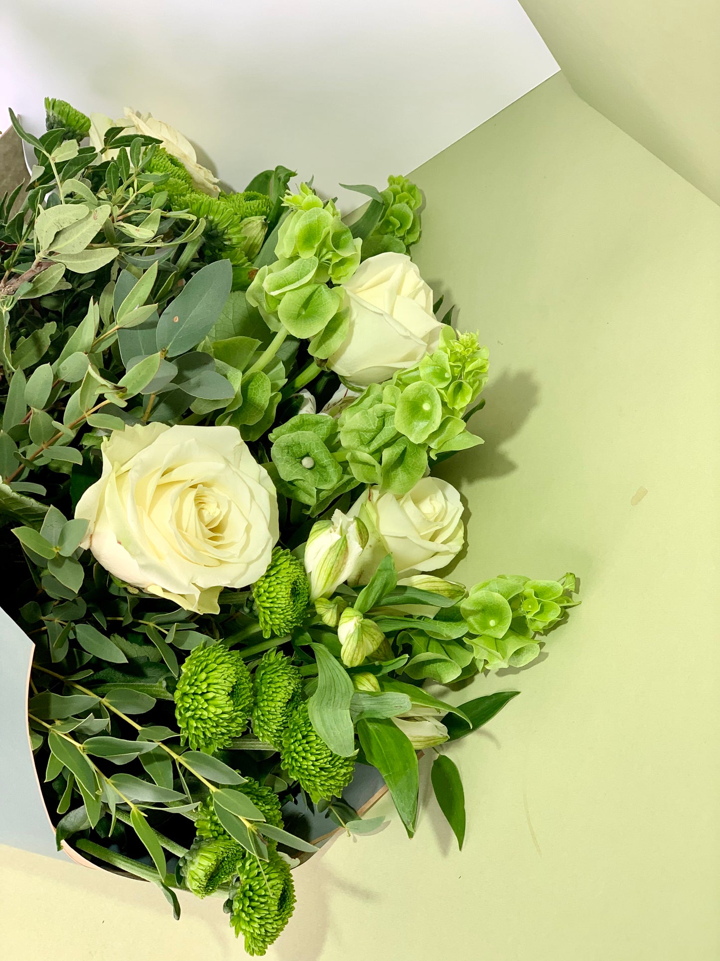 Elegant Whites Seasonal Florists Choice Bouquet